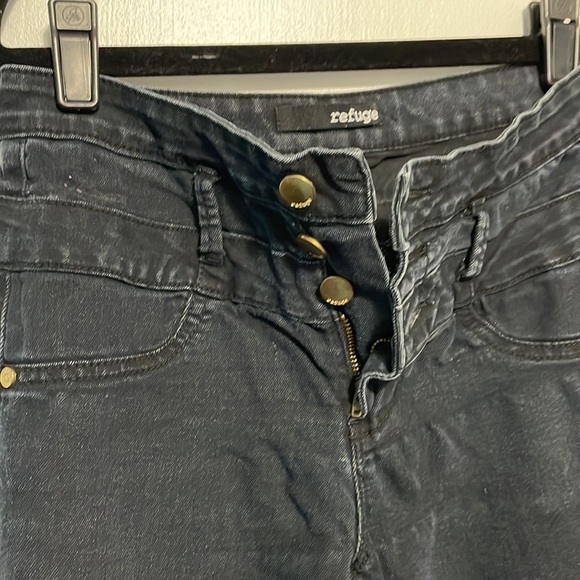 High waisted navy jeans - Picture 2 of 9